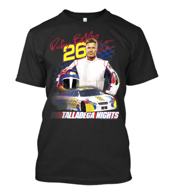 Ricky Bobby 26 Talladega Nights Wonder Bread Race Car T-Shirt
