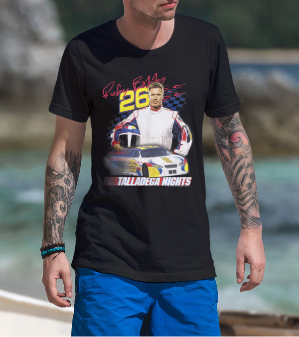 Ricky Bobby 26 Talladega Nights Wonder Bread Race Car T-Shirt