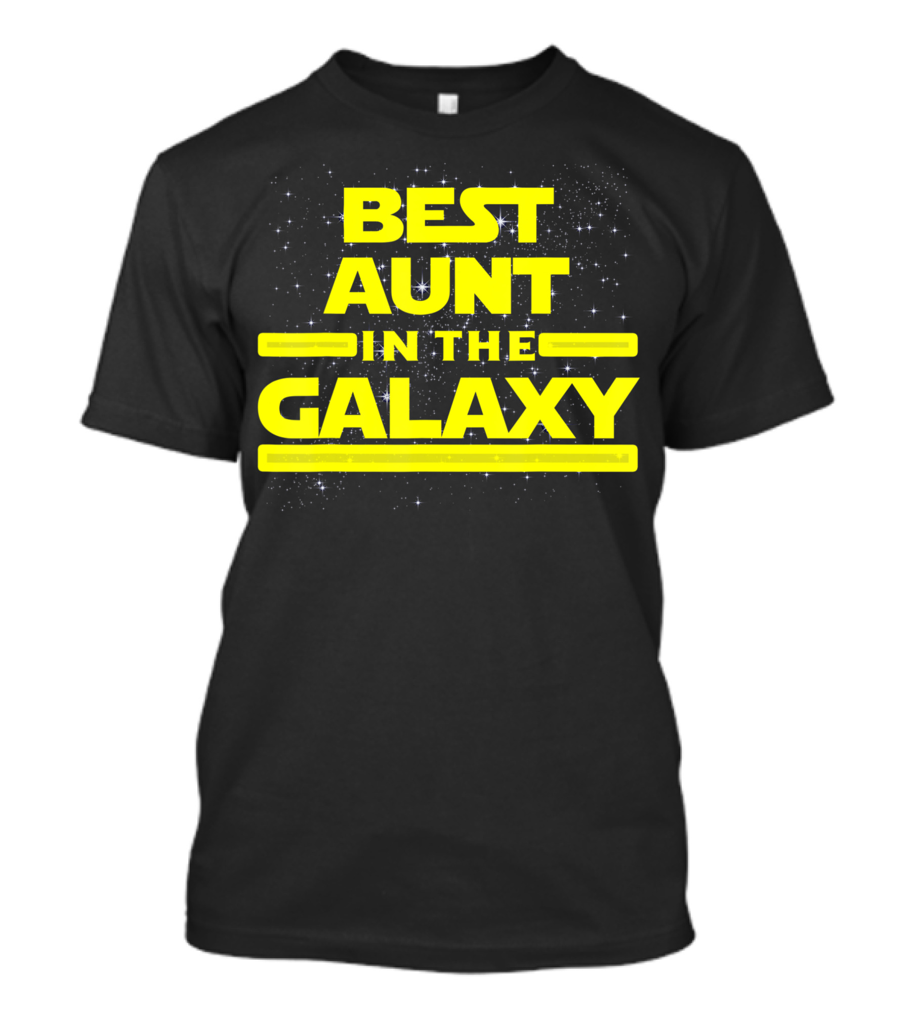 Best Aunt In The Galaxy Star Auntie T-Shirt