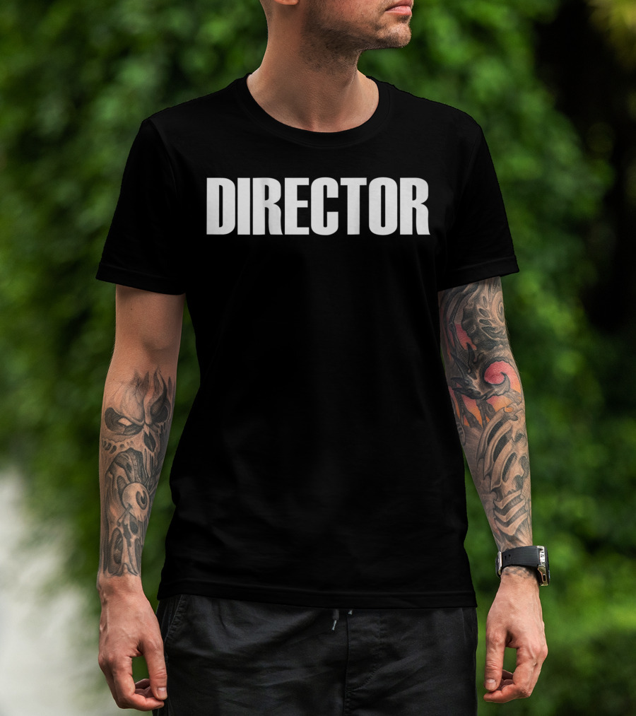 Director Movie Director Back T-Shirt
