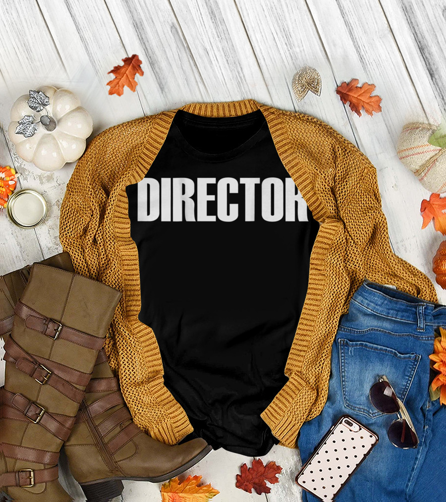 Director Movie Director Back T-Shirt