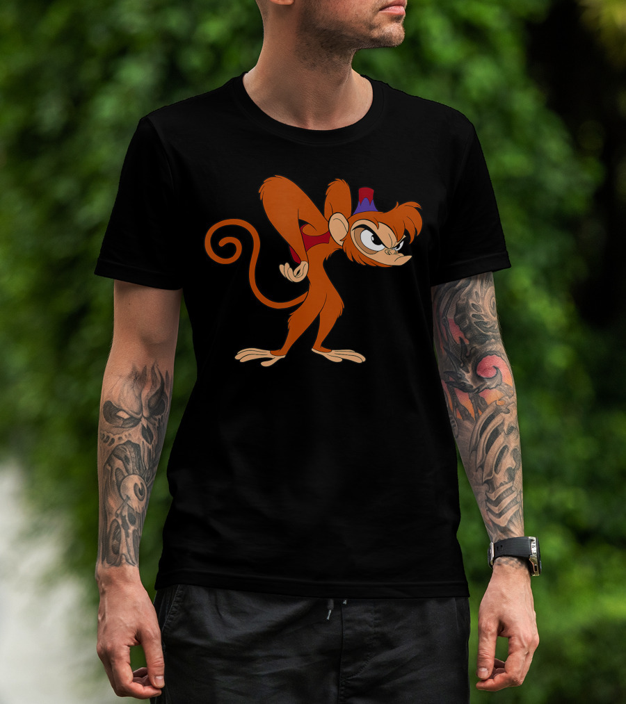 Disney Aladdin Angry Abu Vintage 90s T-Shirt