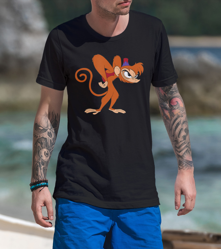 Disney Aladdin Angry Abu Vintage 90s T-Shirt