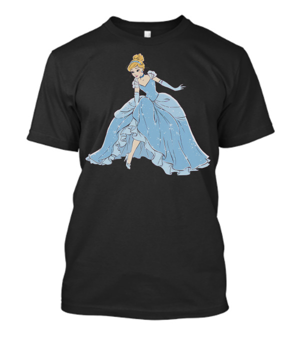 Disney Cinderella Sparkling Ball Gown 3Z T-Shirt
