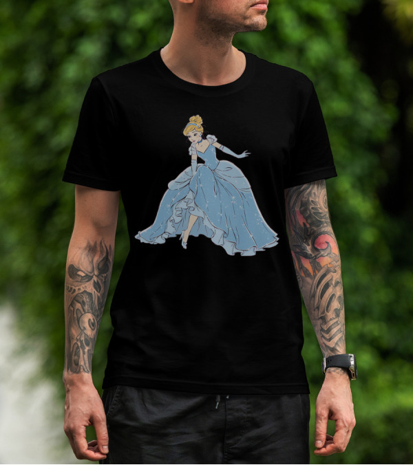 Disney Cinderella Sparkling Ball Gown 3Z T-Shirt