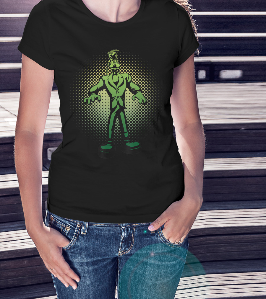 Disney Goofy Frankenstein Halloween Character T-Shirt