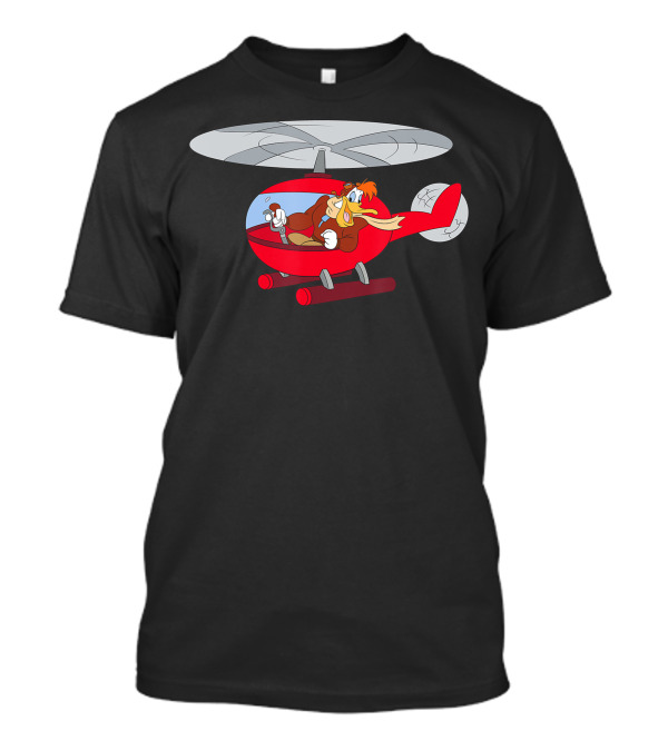 Disney Launchpad McQuack Flying Helicopter Adventure T-Shirt