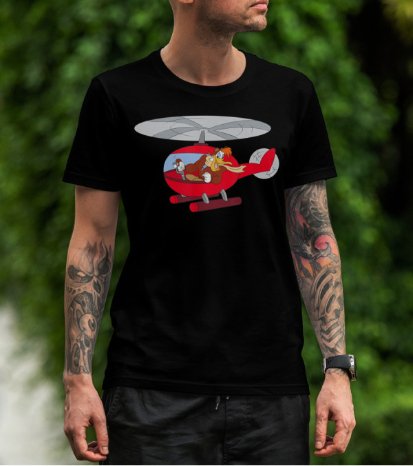 Disney Launchpad McQuack Flying Helicopter Adventure T-Shirt