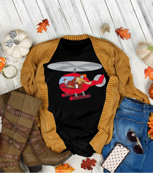 Disney Launchpad McQuack Flying Helicopter Adventure T-Shirt
