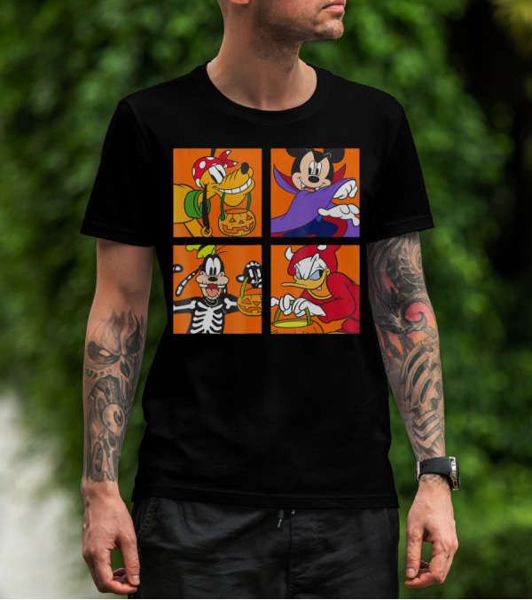 Disney Mickey Mouse And Friends Halloween Surprise T-Shirt