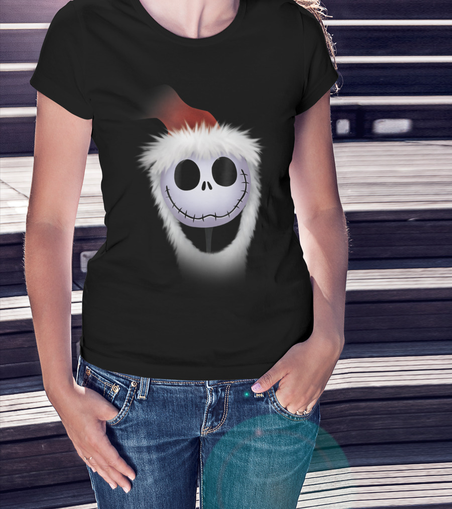 Disney's The Nightmare Before Christmas Jack Skellington Santa Claus T-Shirt