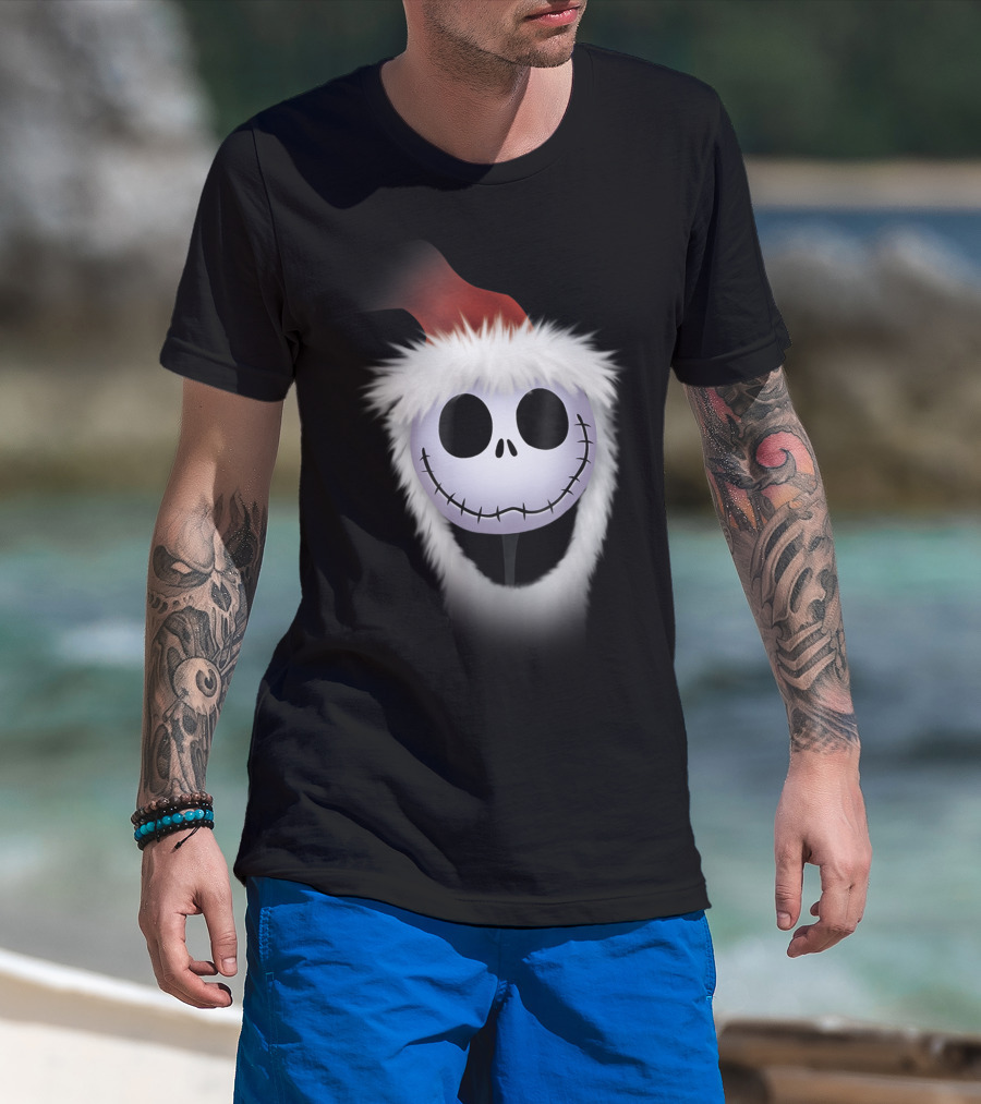 Disney's The Nightmare Before Christmas Jack Skellington Santa Claus T-Shirt