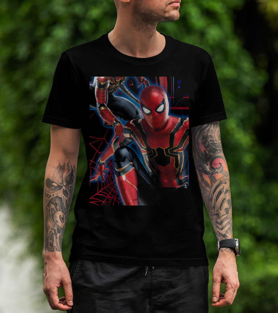 Marvel Spider-Man Infinity War Suit Tech T-Shirt