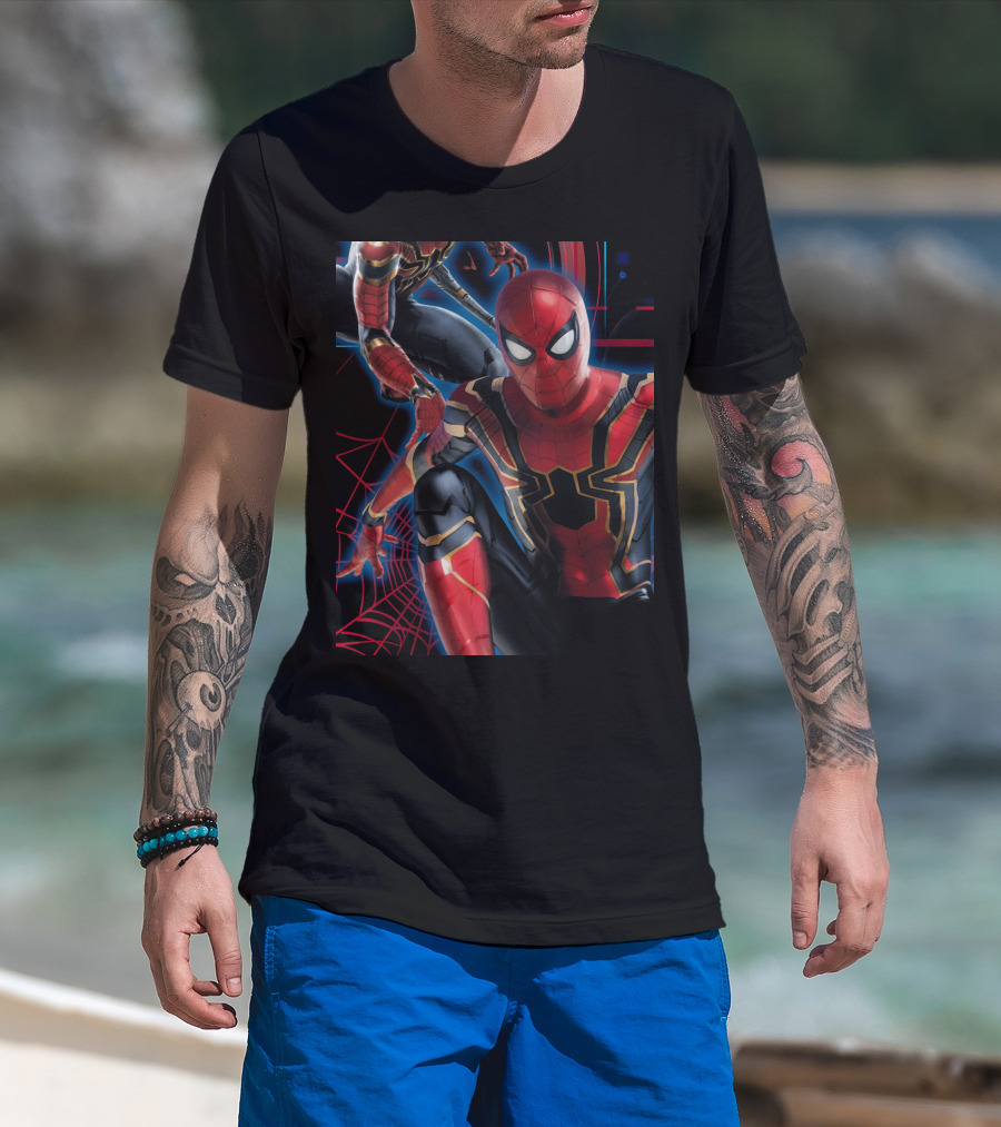 Marvel Spider-Man Infinity War Suit Tech T-Shirt