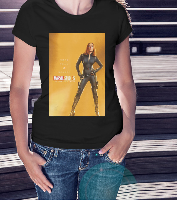 Marvel Studios The First Ten Years More Than A Secret Black Widow T-Shirt