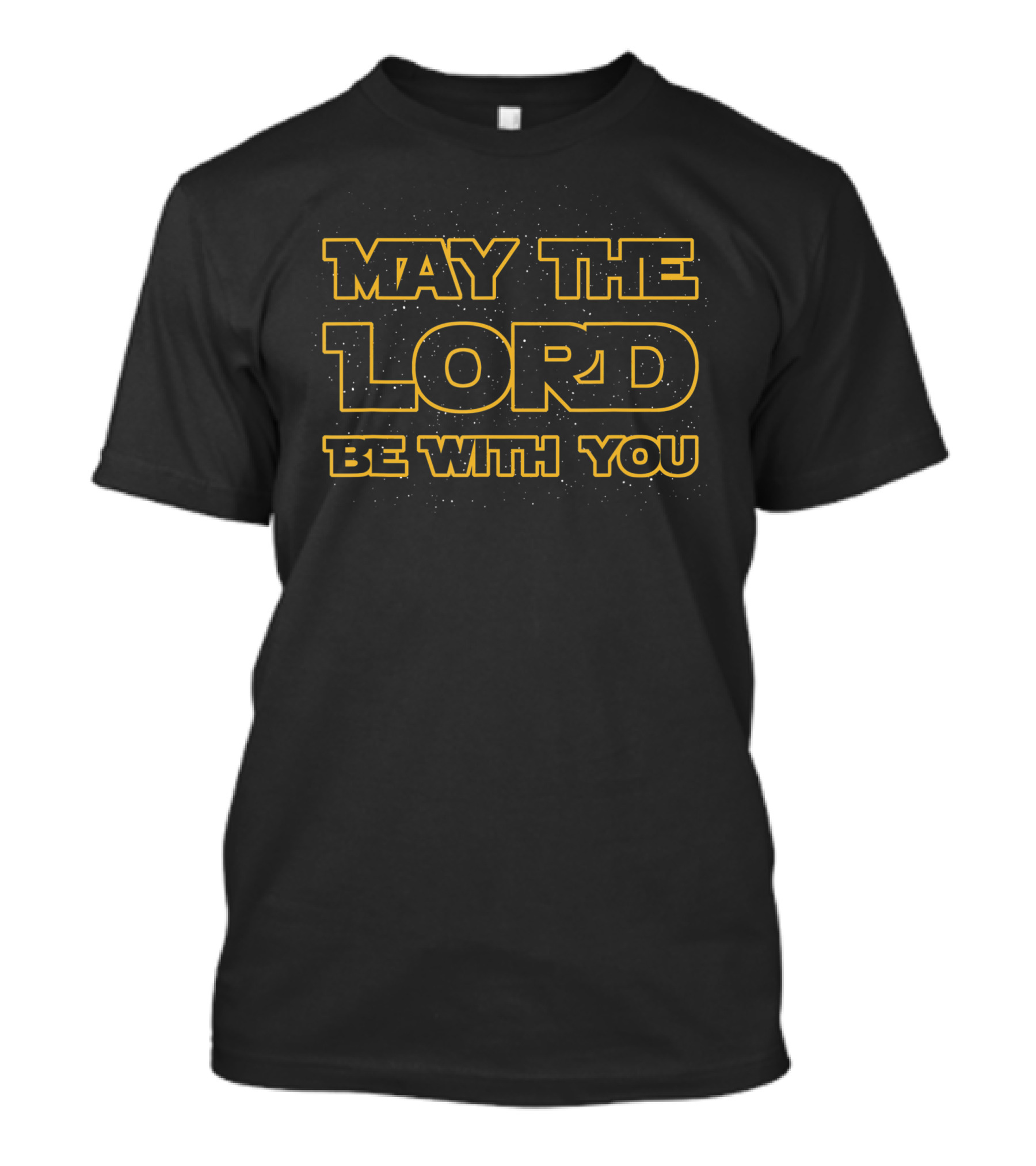 May The Lord Be With You Christian Jesus Star Wars T-Shirt