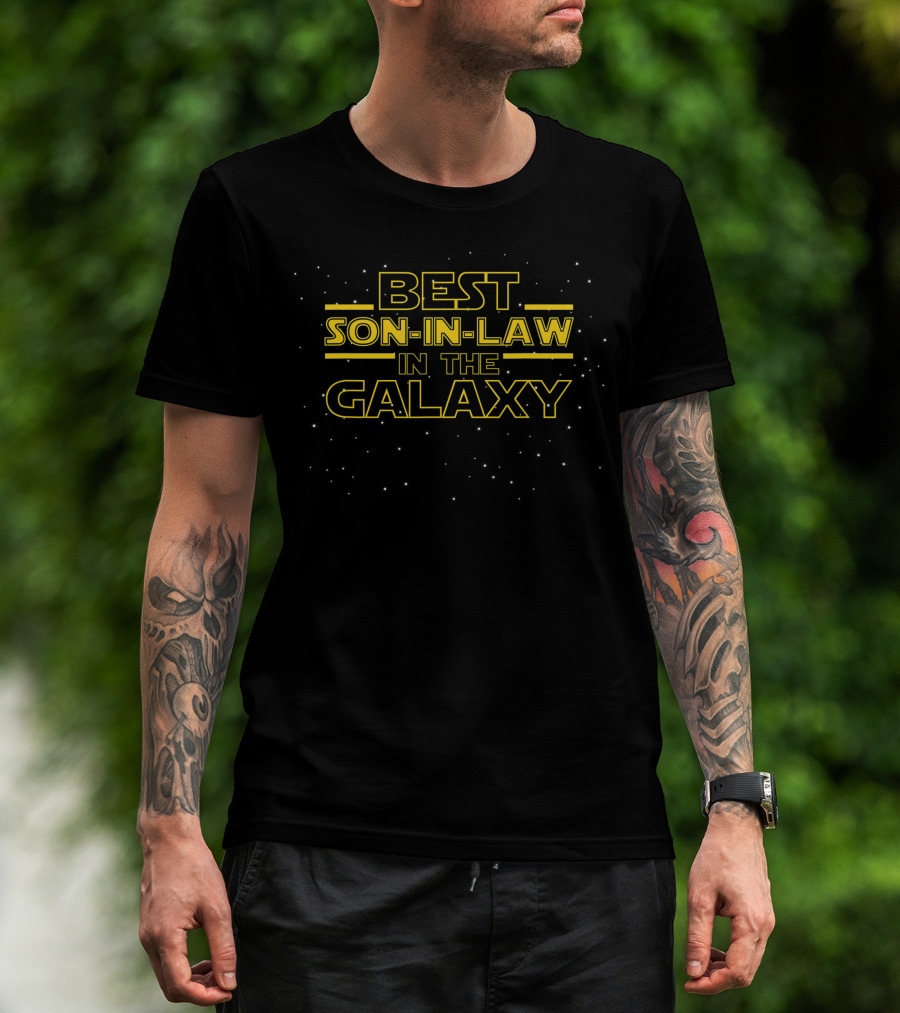 Best Son-In-Law In The Galaxy Wedding Mens Son-in-Law T-Shirt