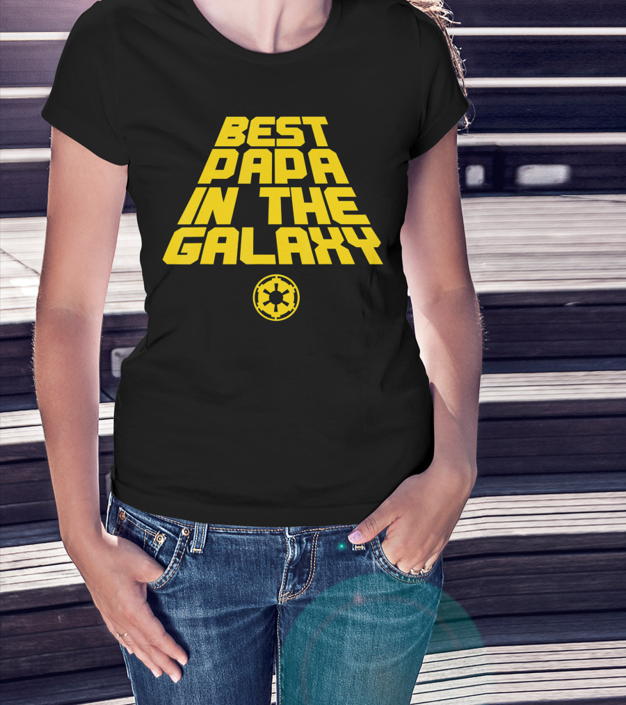 Star Wars Best Papa In The Galaxy Imperial T-Shirt