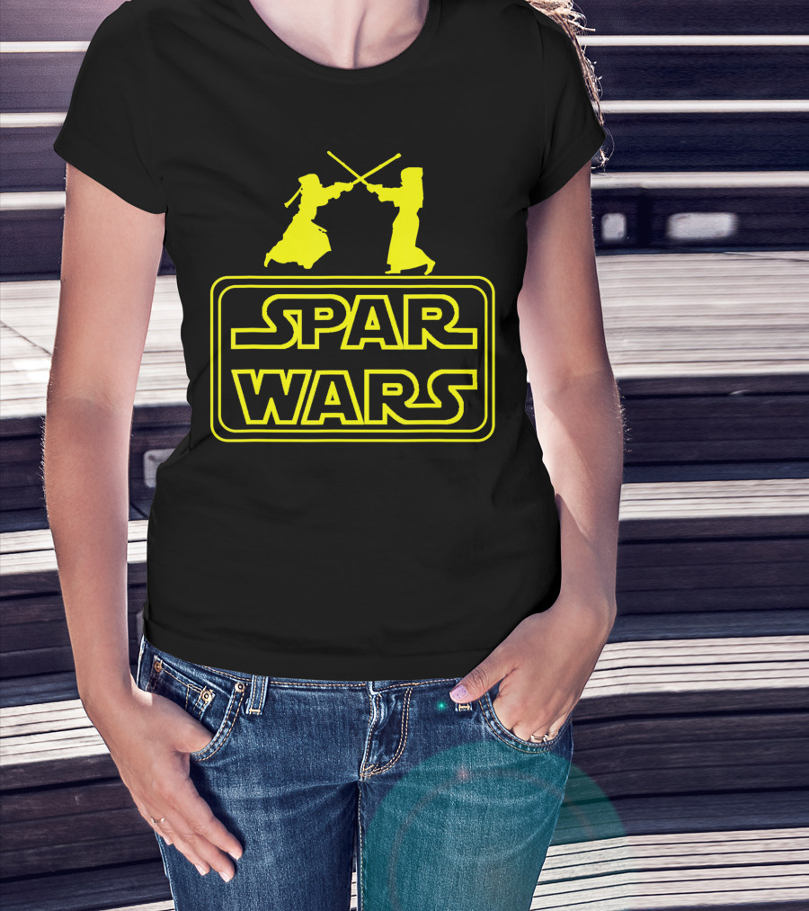 Spar Wars Kendo Martial Arts Duel T-Shirt