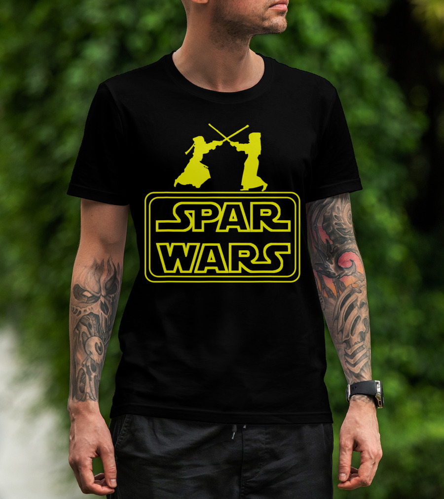 Spar Wars Kendo Martial Arts Duel T-Shirt