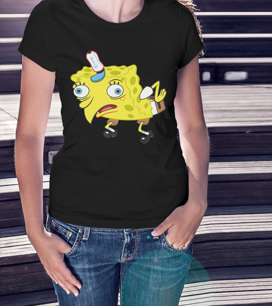 Spongebob Isnt Even 5R Meme Mashup T-Shirt