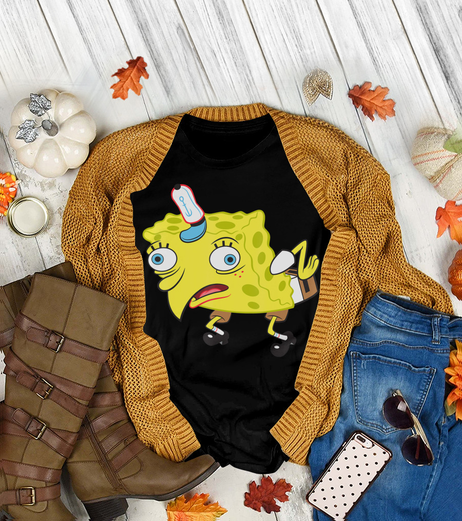 Spongebob Isnt Even 5R Meme Mashup T-Shirt