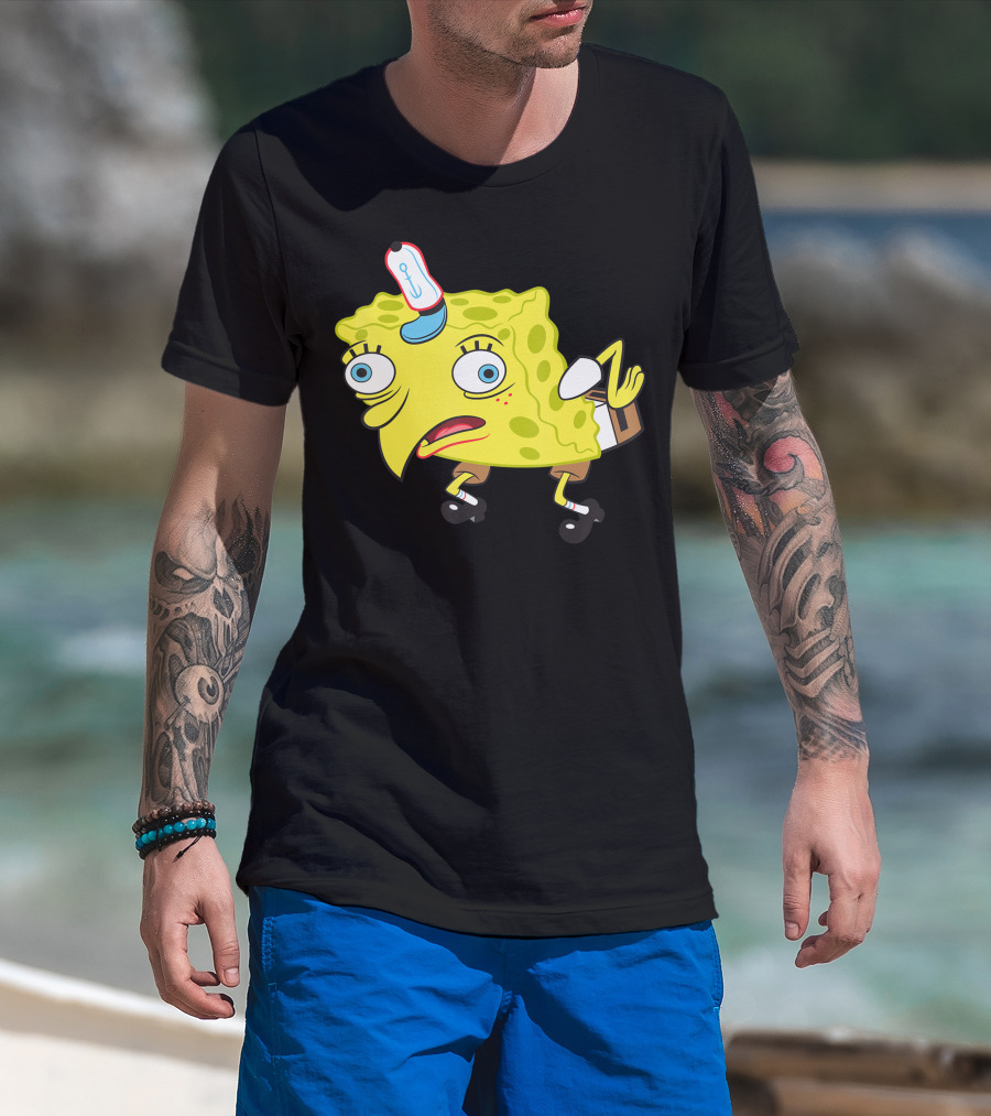 Spongebob Isnt Even 5R Meme Mashup T-Shirt