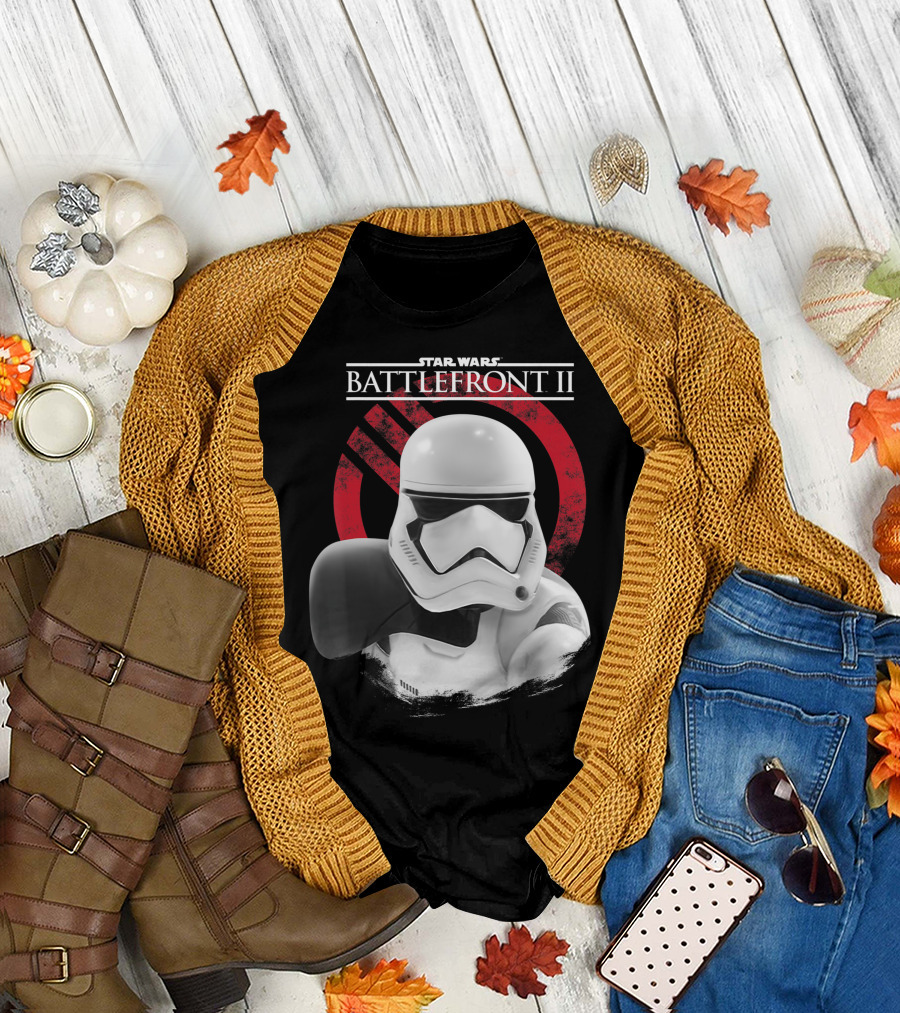 Star Wars Battlefront II Stormtrooper Inferno Squadron T-Shirt