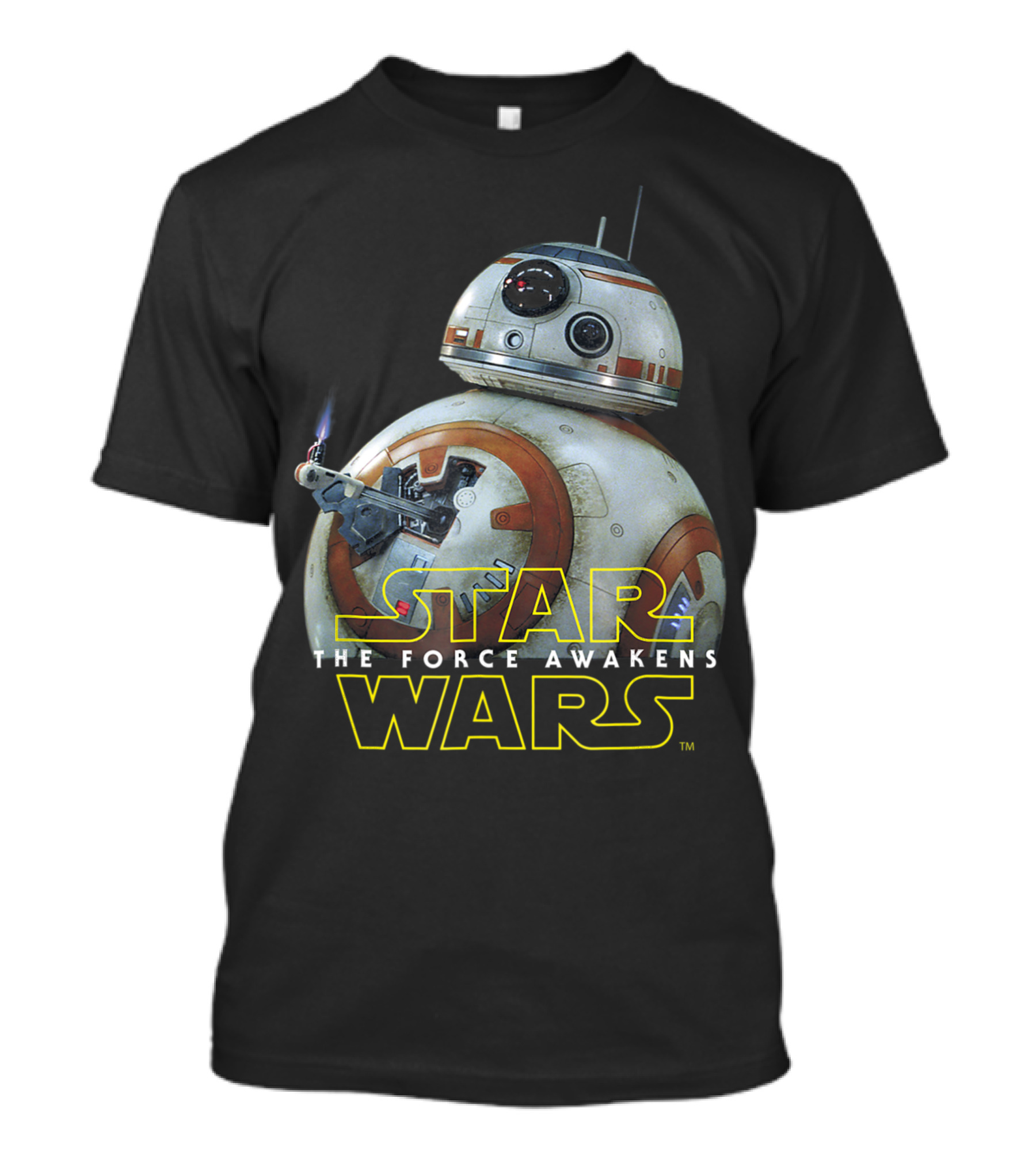 Star Wars The Force Awakens BB-8 Lighter Episode 7 T-Shirt
