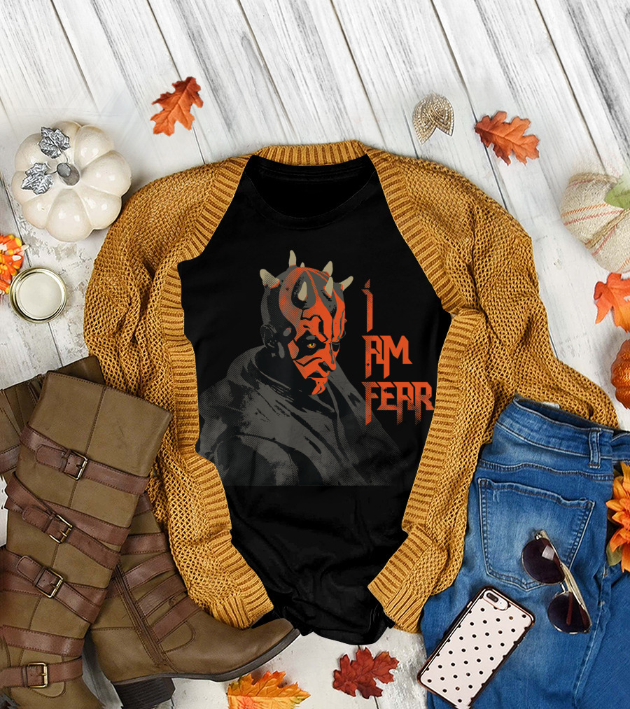 Darth Maul I Am Fear Sith Lord Star Wars T-Shirt