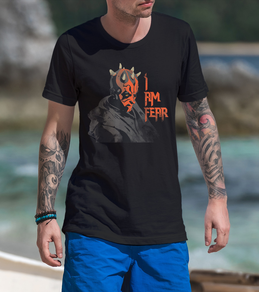 Darth Maul I Am Fear Sith Lord Star Wars T-Shirt