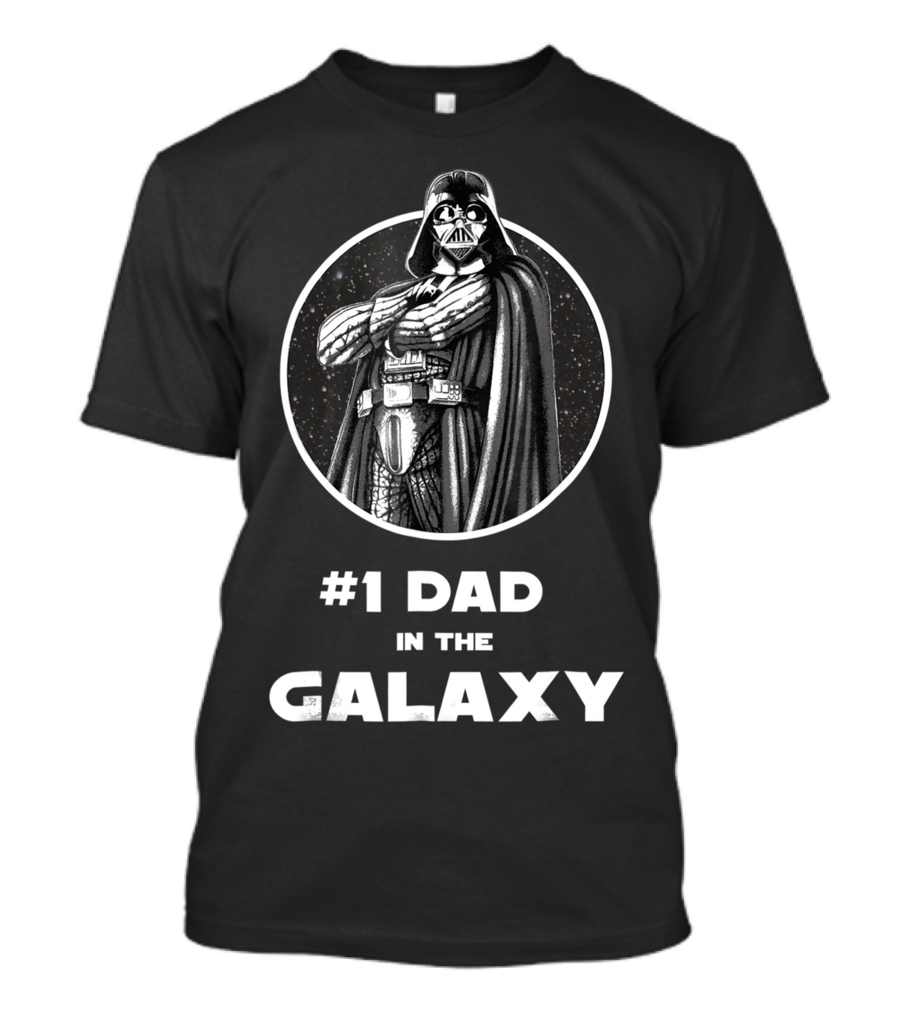 Star Wars Darth Vader #1 Dad In The Galaxy T-Shirt