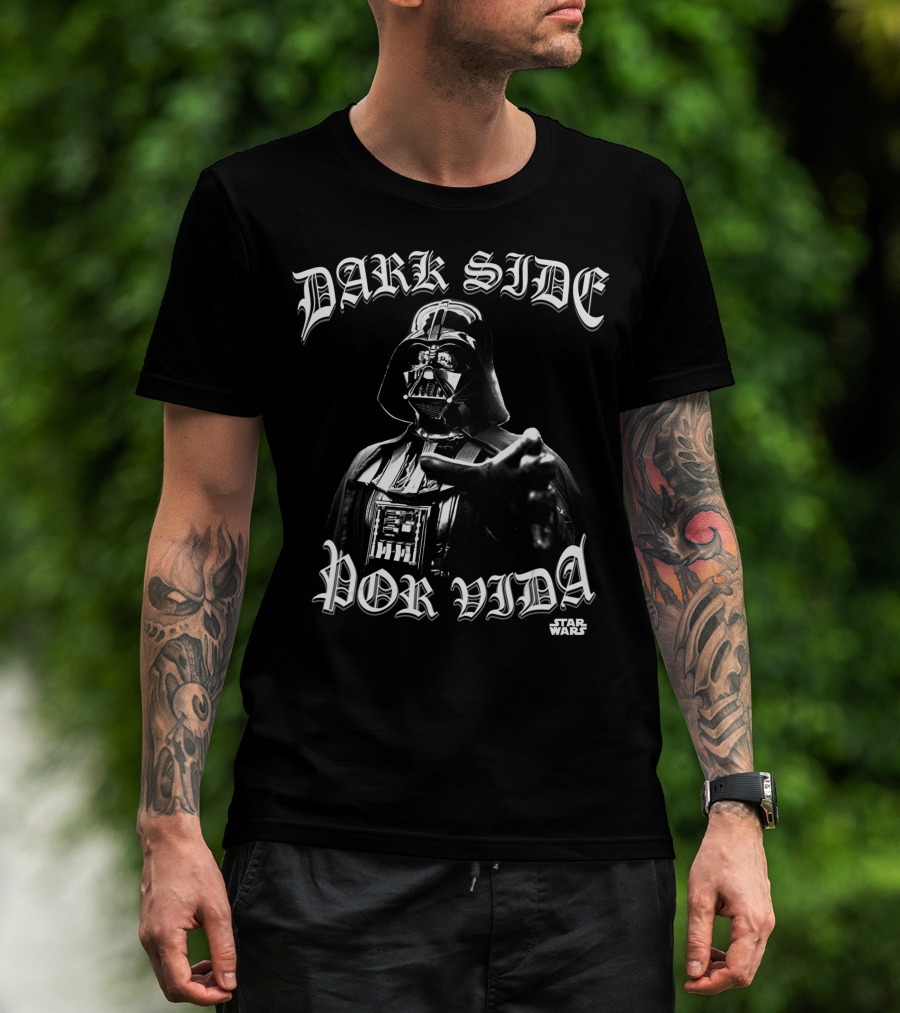 Star Wars Darth Vader Dark Side Por Vida T-Shirt