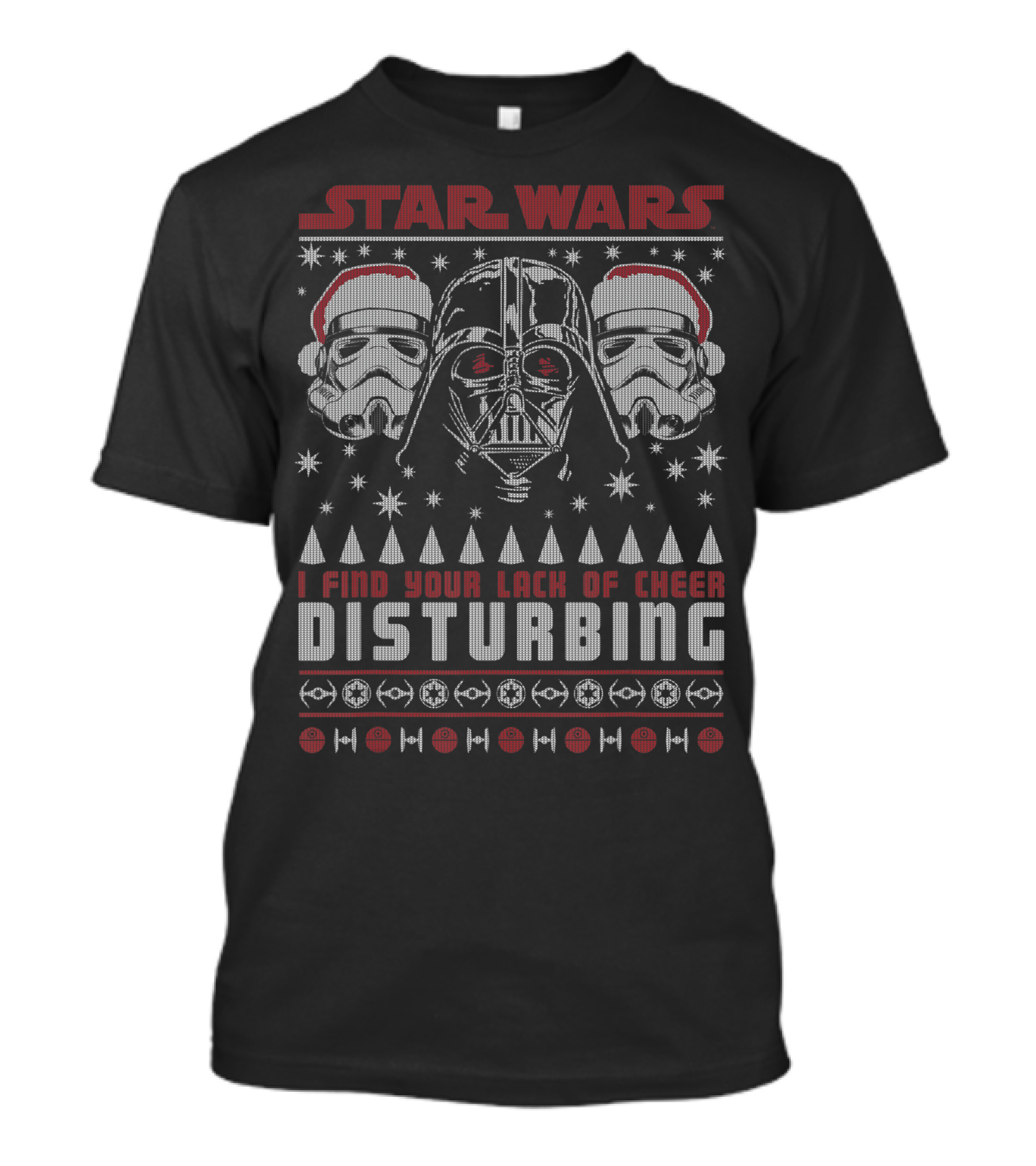 Star Wars Darth Vader I Find Your Lack Of Cheer Disturbing T-Shirt