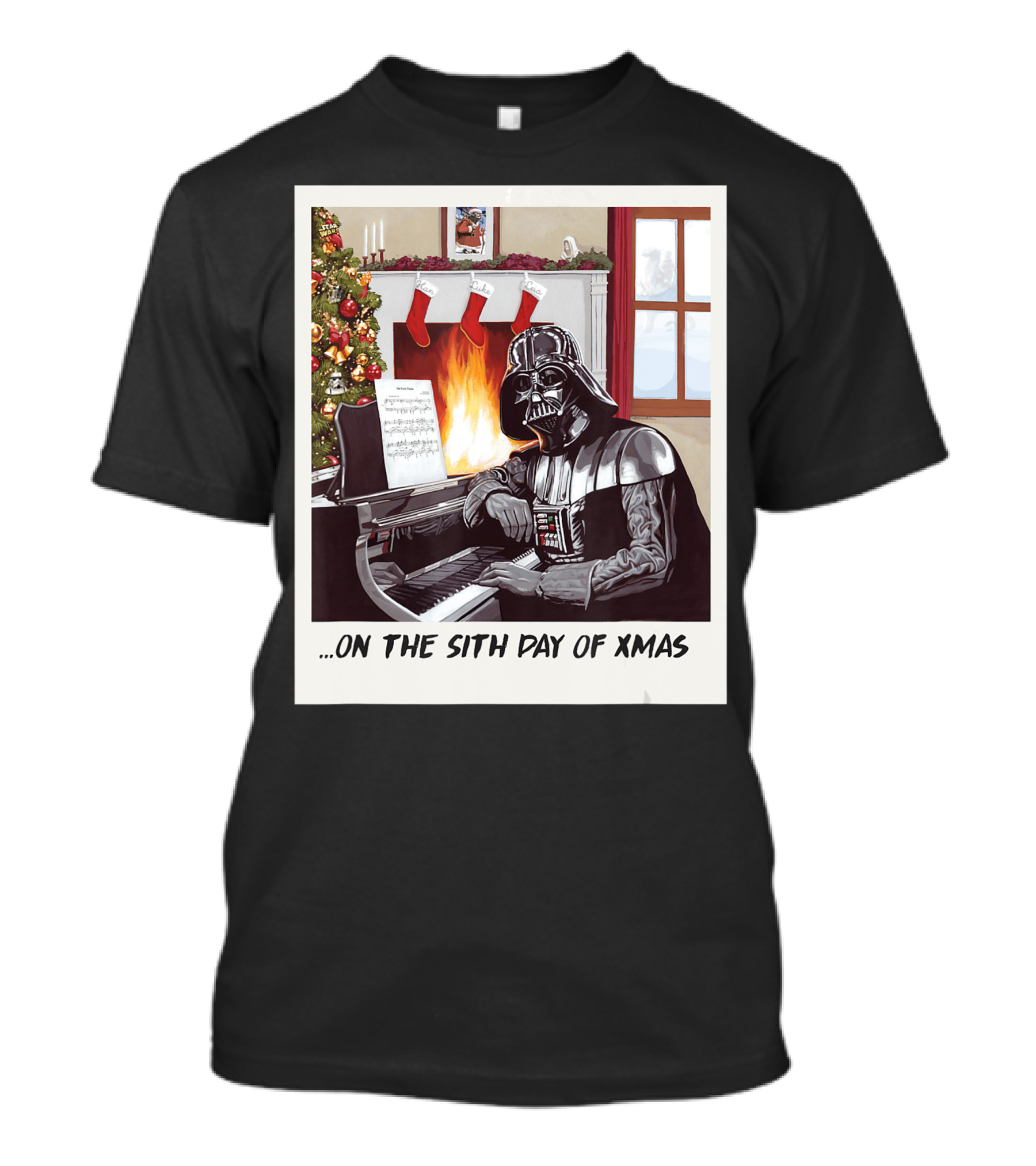 Star Wars Darth Vader On The Sith Day Of Xmas Holiday T-Shirt