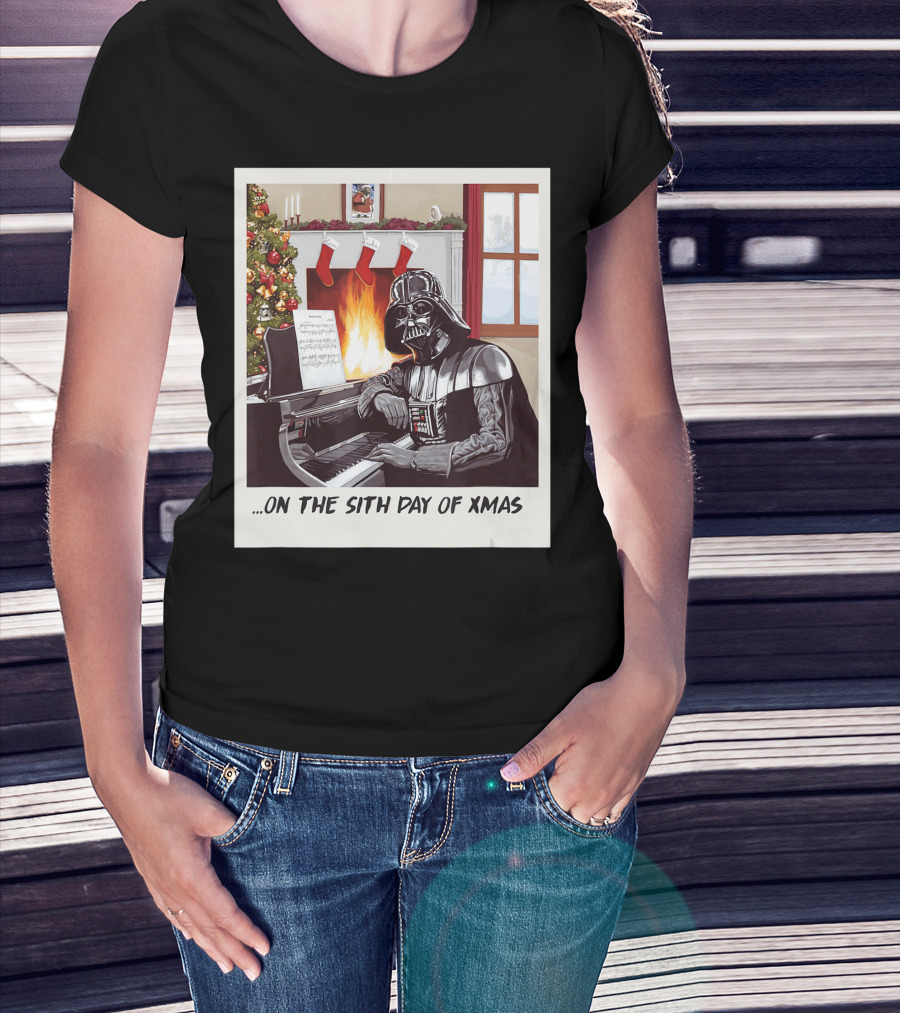 Star Wars Darth Vader On The Sith Day Of Xmas Holiday T-Shirt