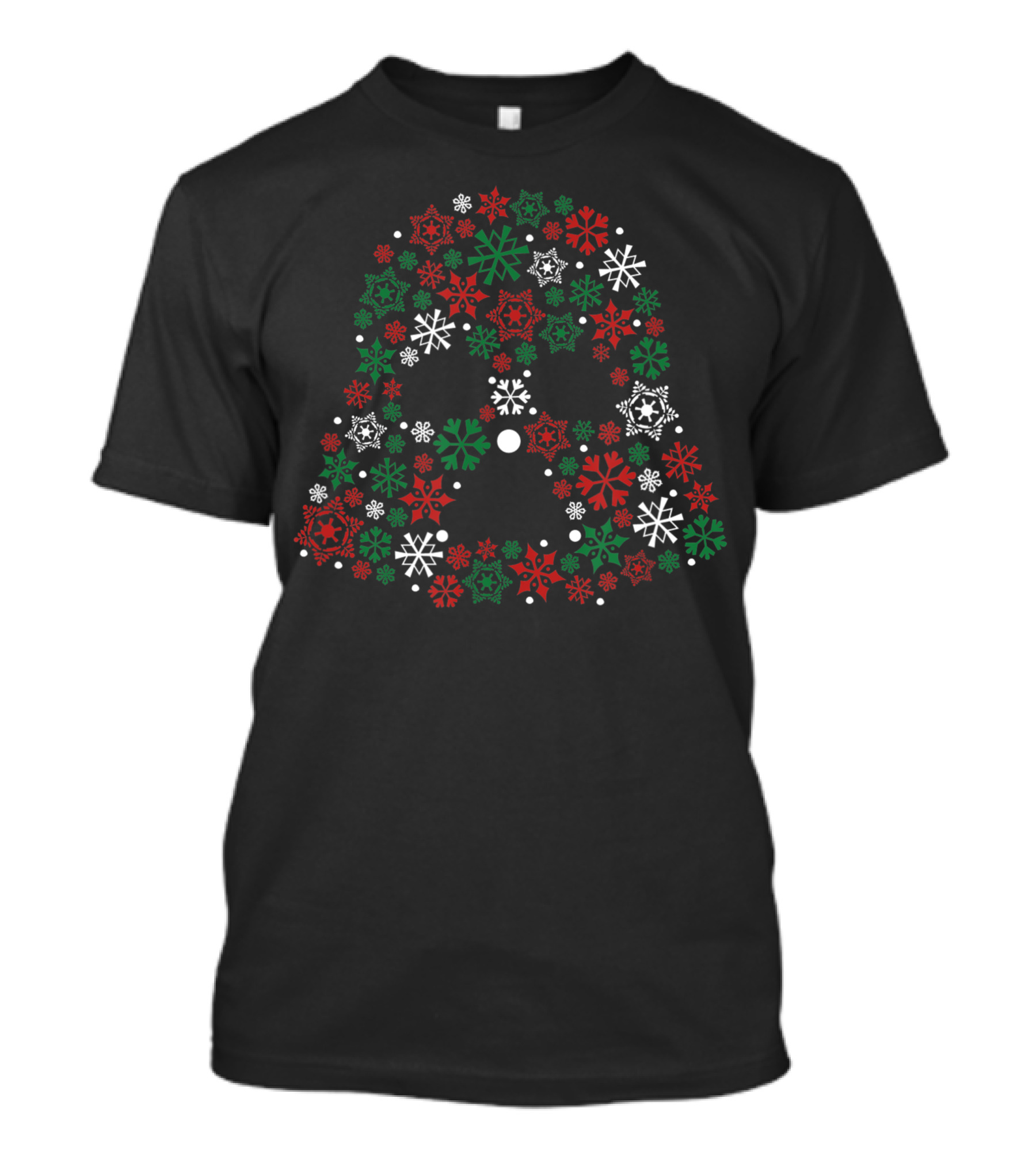 Star Wars Darth Vader Red Green White Snowflake Holiday 3T T-Shirt