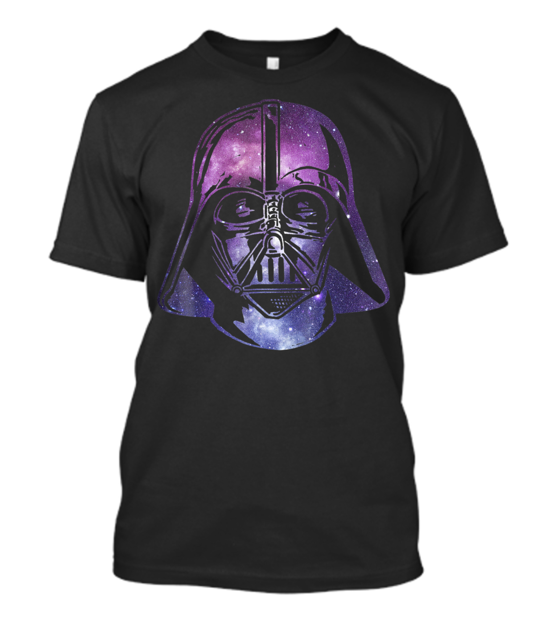 Darth Vader Space Galaxy Helmet Star Wars T-Shirt