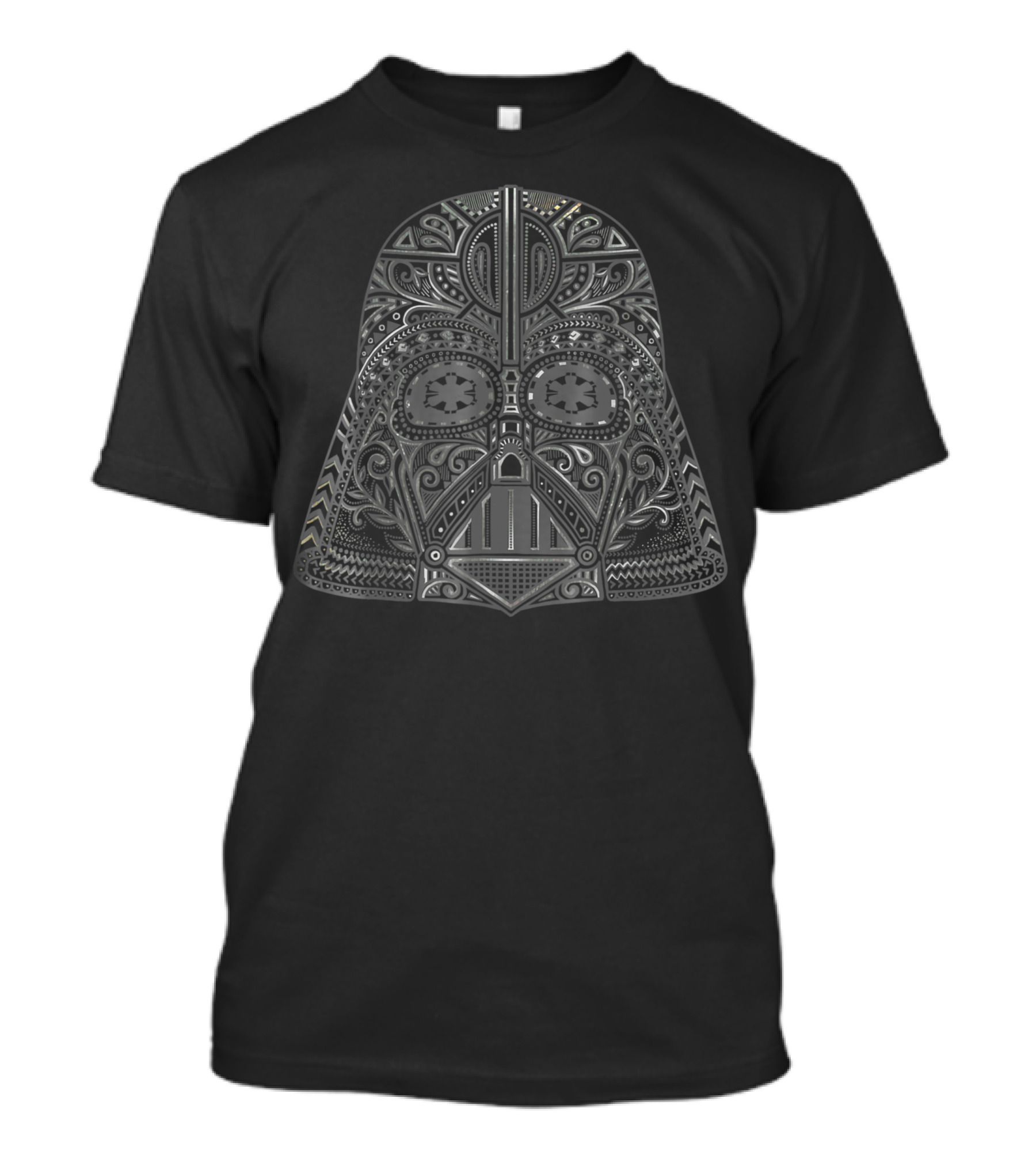 Star Wars Darth Vader Intricate Sugar Skull Helmet T-Shirt