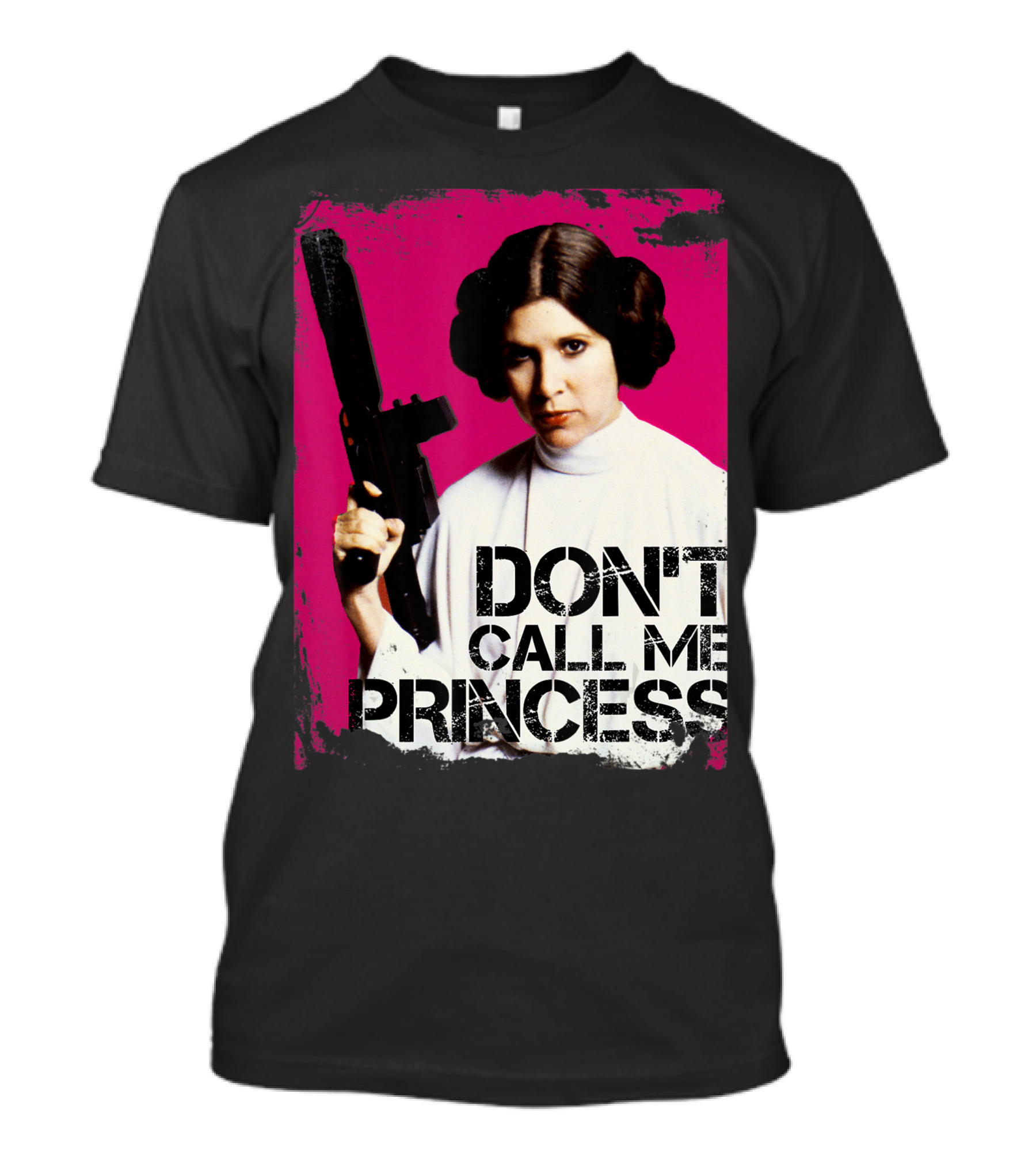 Star Wars Don't Call Me Princess Leia Bold Attitude Rebel Blaster T-Shirt