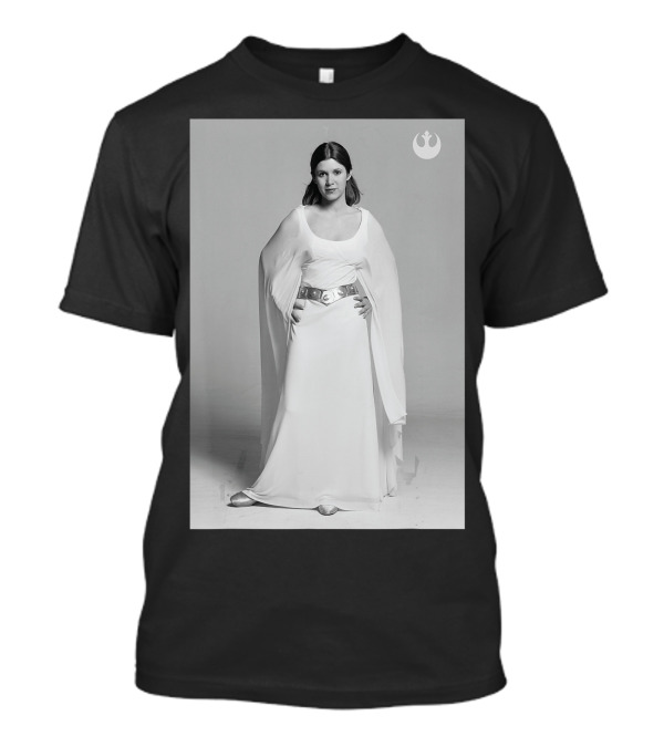 Star Wars Princess Leia Classic Photo With Rebel Alliance T-Shirt