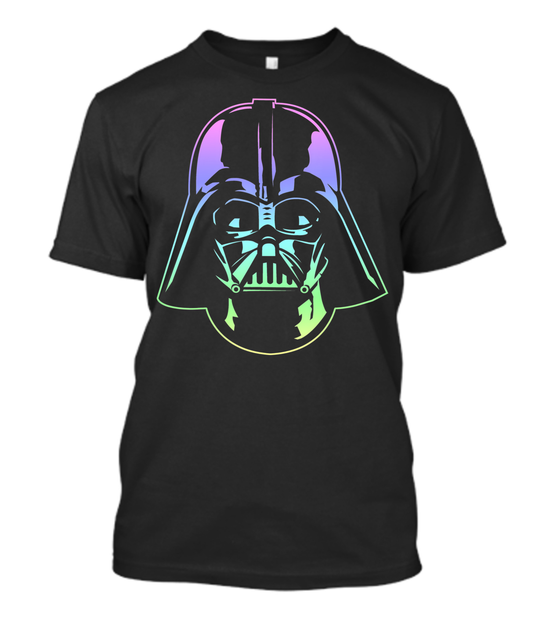 Star Wars Darth Vader Neon Gradient Head N2 T-Shirt