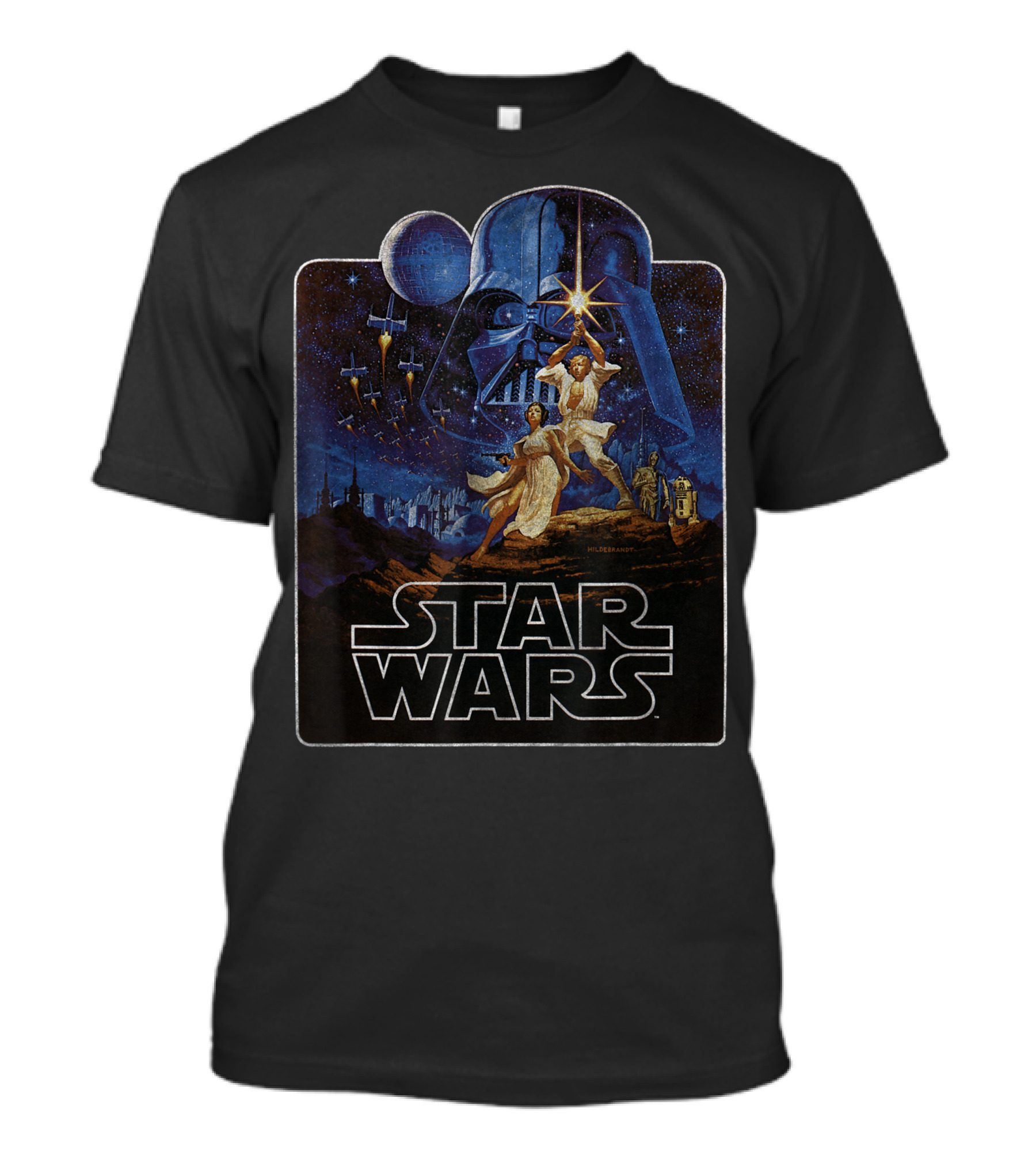 Star Wars New Hope Vintage Badge Epic Classic T-Shirt