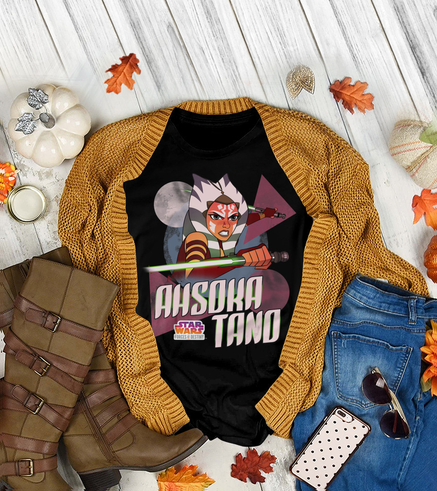 Ahsoka Tano Star Wars Forces of Destiny Lightsaber Action T-Shirt
