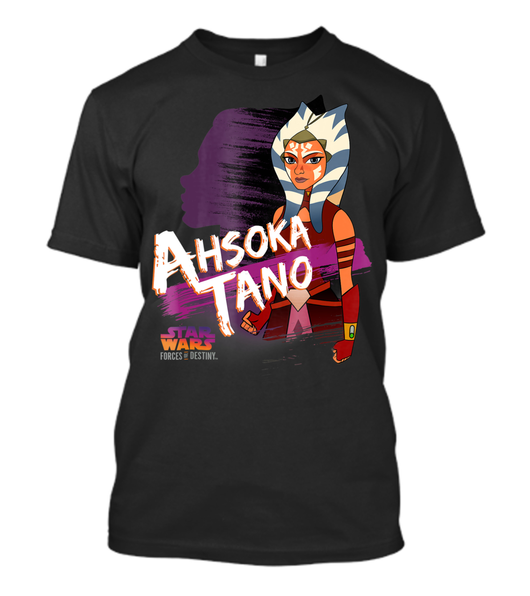 Star Wars Forces Of Destiny Ahsoka Tano Shadow Character T-Shirt