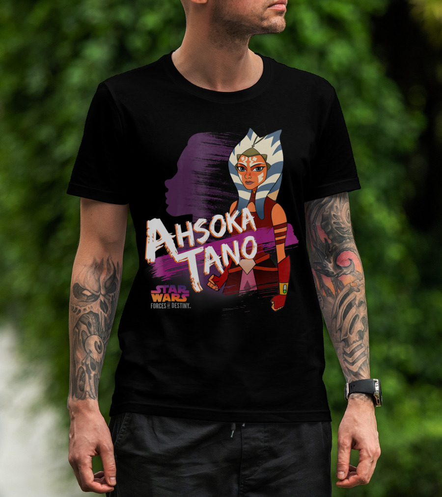 Star Wars Forces Of Destiny Ahsoka Tano Shadow Character T-Shirt