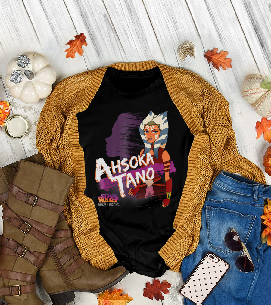 Star Wars Forces Of Destiny Ahsoka Tano Shadow Character T-Shirt