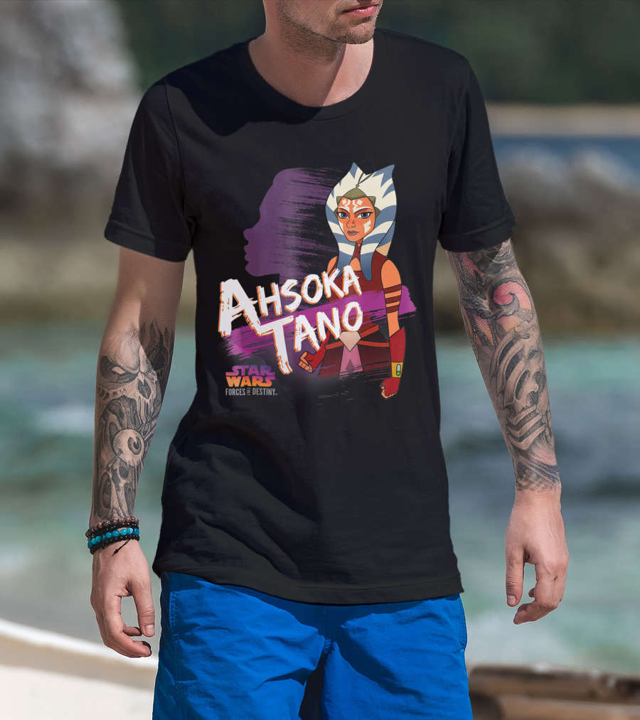 Star Wars Forces Of Destiny Ahsoka Tano Shadow Character T-Shirt