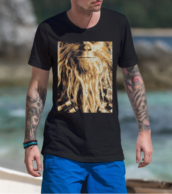 Star Wars Han Solo Chewbacca Co-Pilot Movie T-Shirt