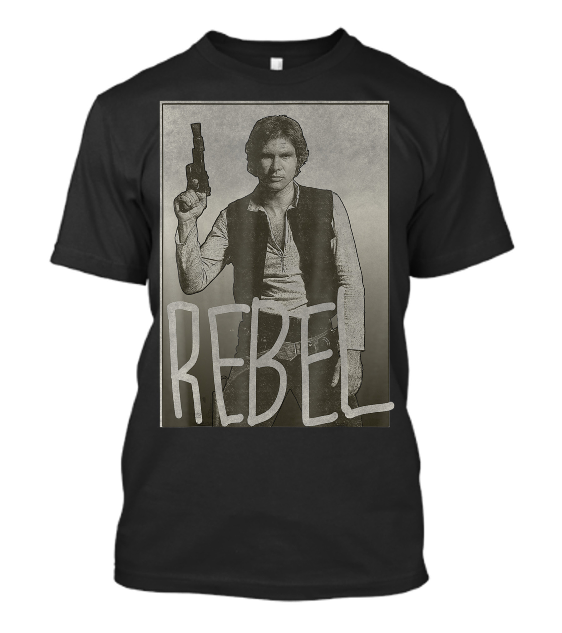Star Wars Han Solo Rebel T-Shirt